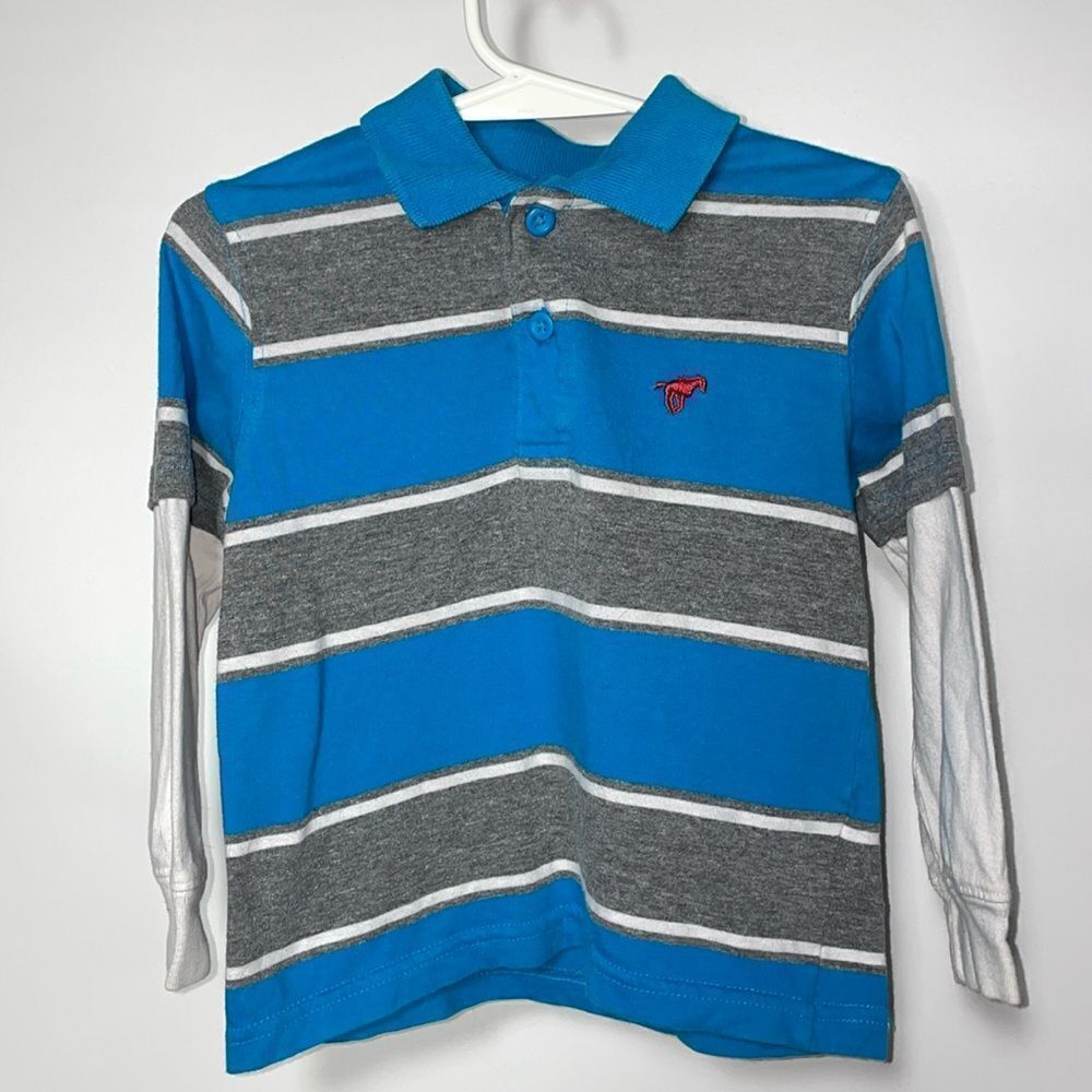 Wrangler jean co. Long sleeve kids shirt